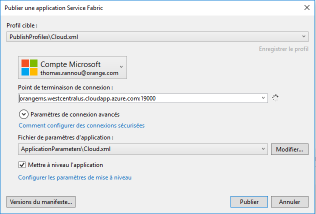 8 - Tester son projet Azure Service Fabric