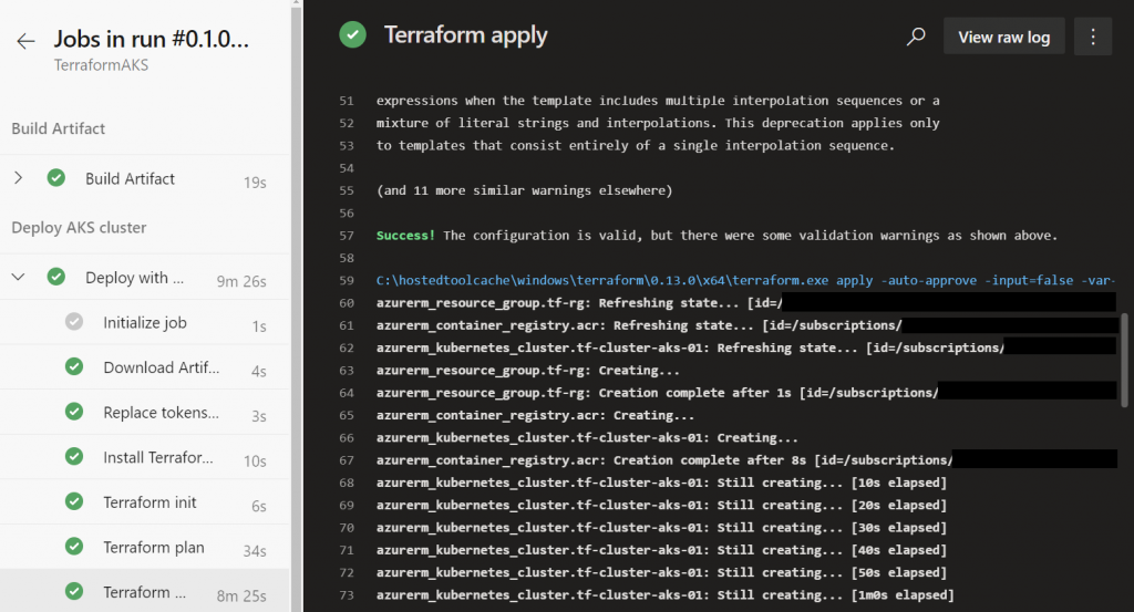 25 1024x553 - Automatiser le déploiement d'un AKS avec Terraform et Azure DevOps !