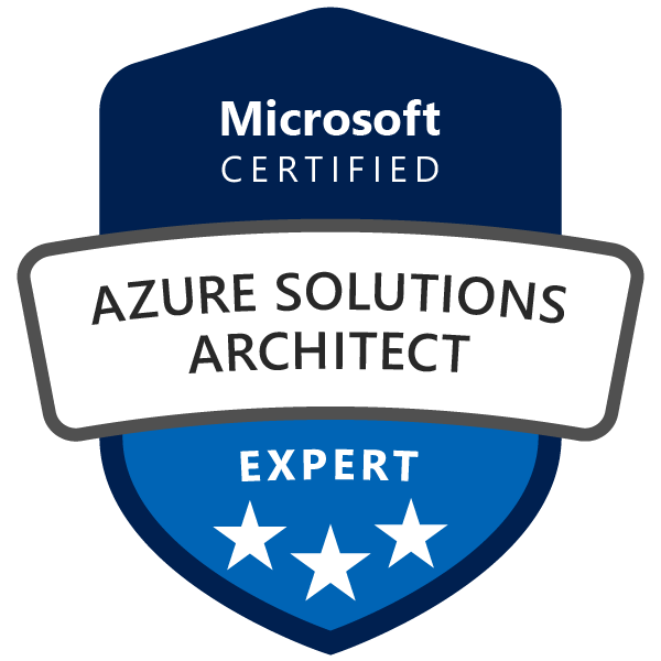 azure solutions architect expert 600x600 1 - Microsoft Azure Solutions Architect Expert